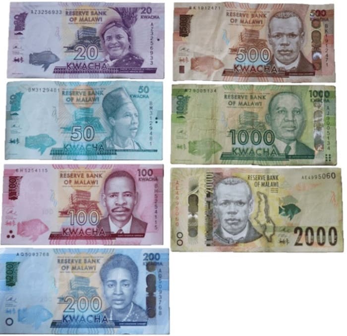 マラウイ紙幣