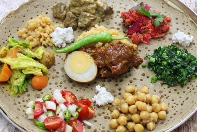 エチオピア料理「インジェラ」